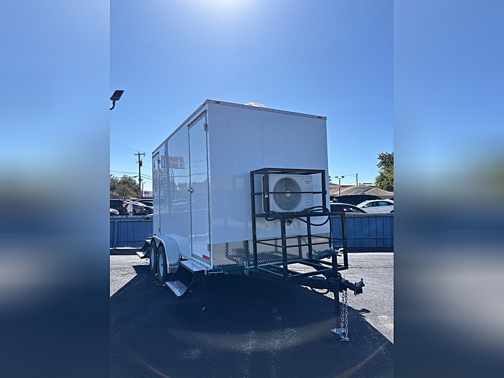 2 Stall Restroom Trailer- Regular Design