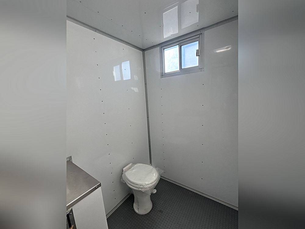 2 Stall Restroom Trailer- Regular Design