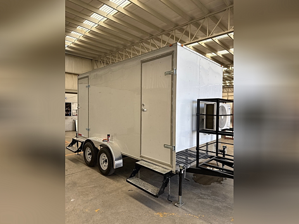 2-Stall Restroom Trailer - Upscale Design