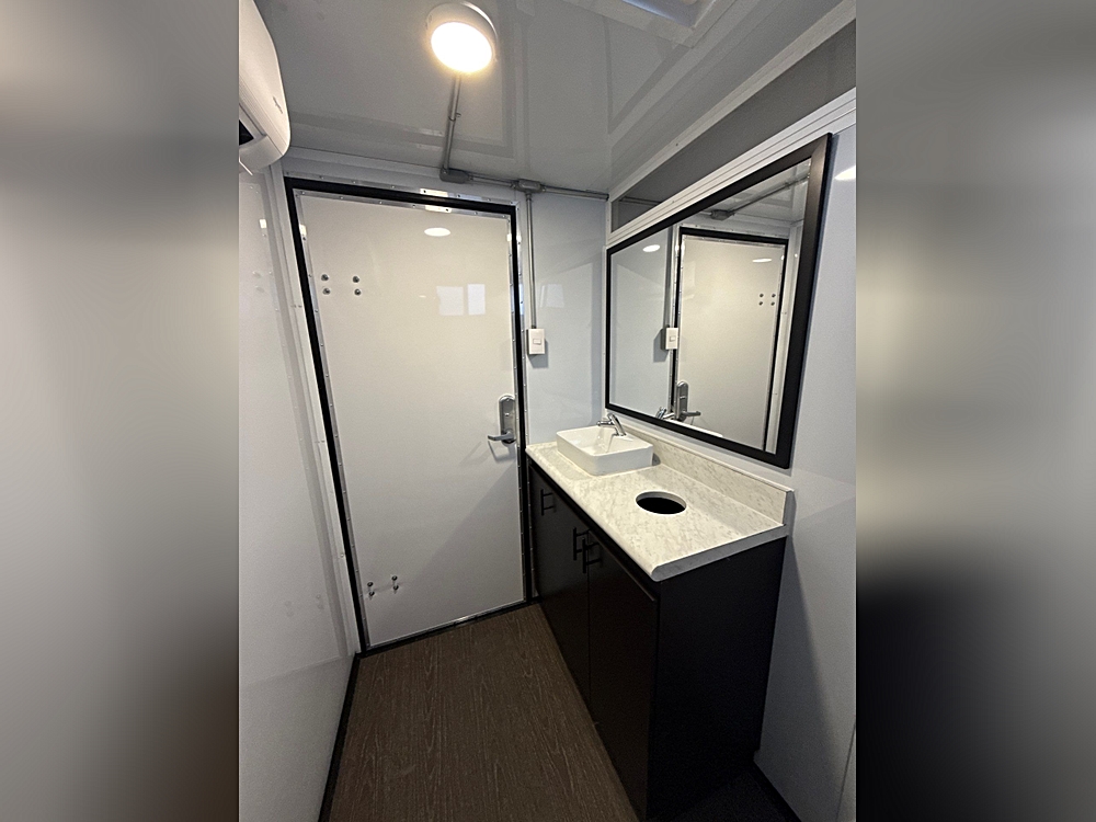 2-Stall Restroom Trailer - Upscale Design