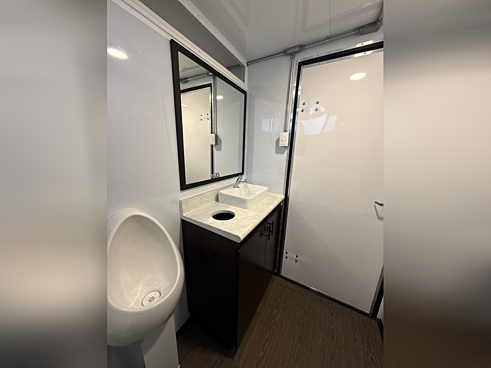 2-Stall Restroom Trailer - Upscale Design