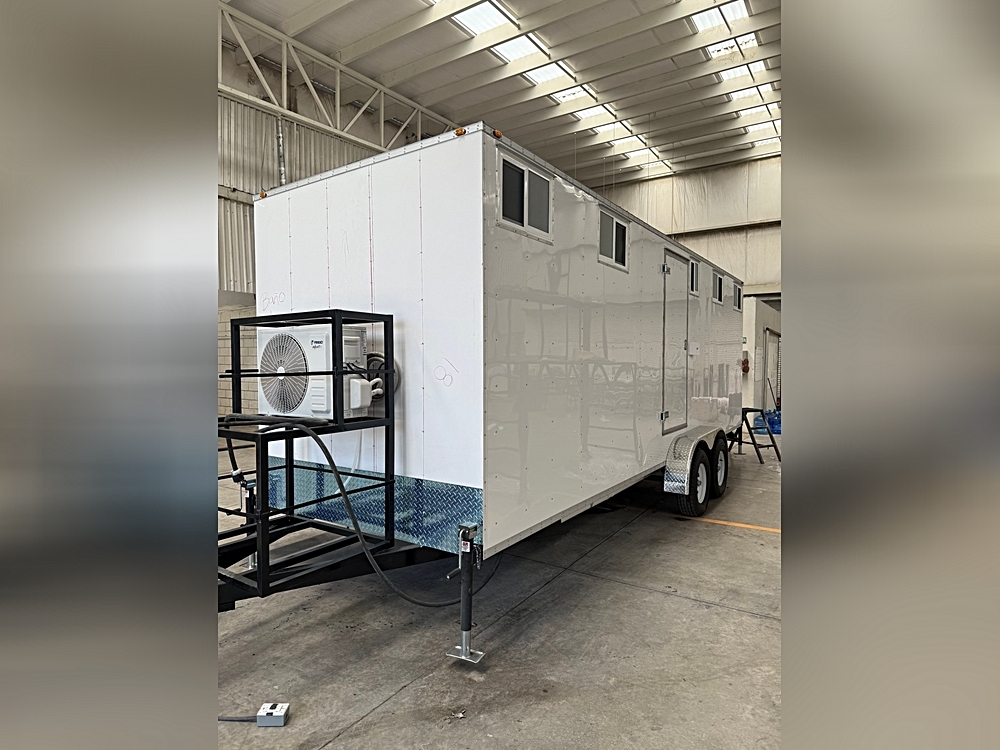 4 Stall Restroom Trailer - Regular Design