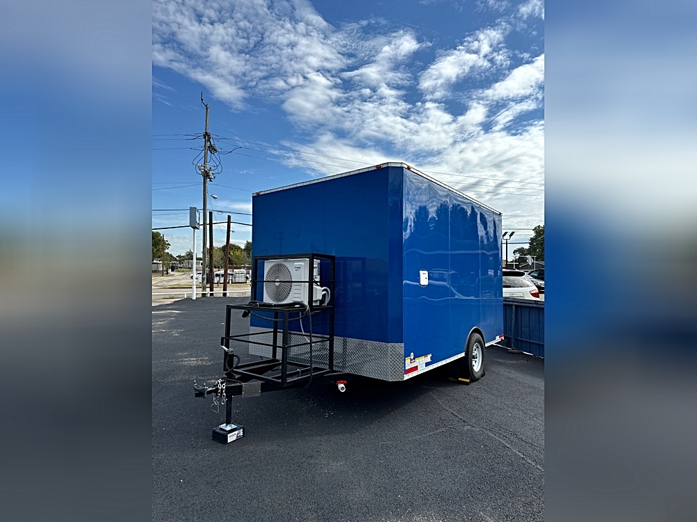 IN STOCK- 8.5x12 Concession Trailer, Snow Cone Ready