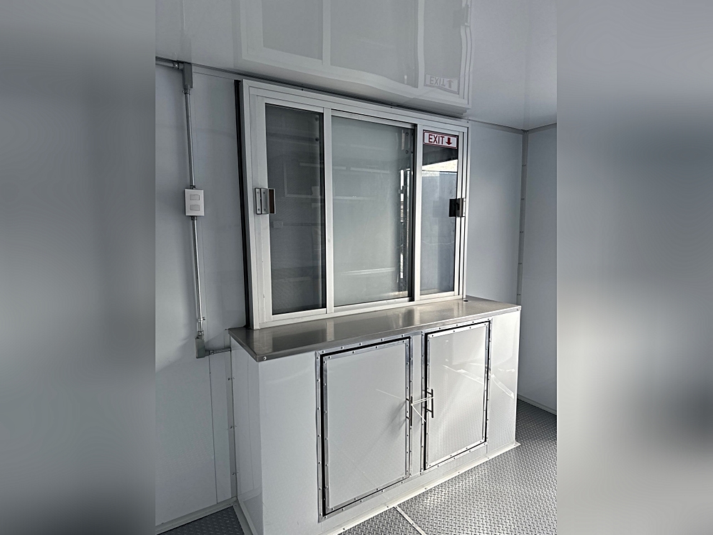 IN STOCK- 8.5x12 Concession Trailer, Snow Cone Ready