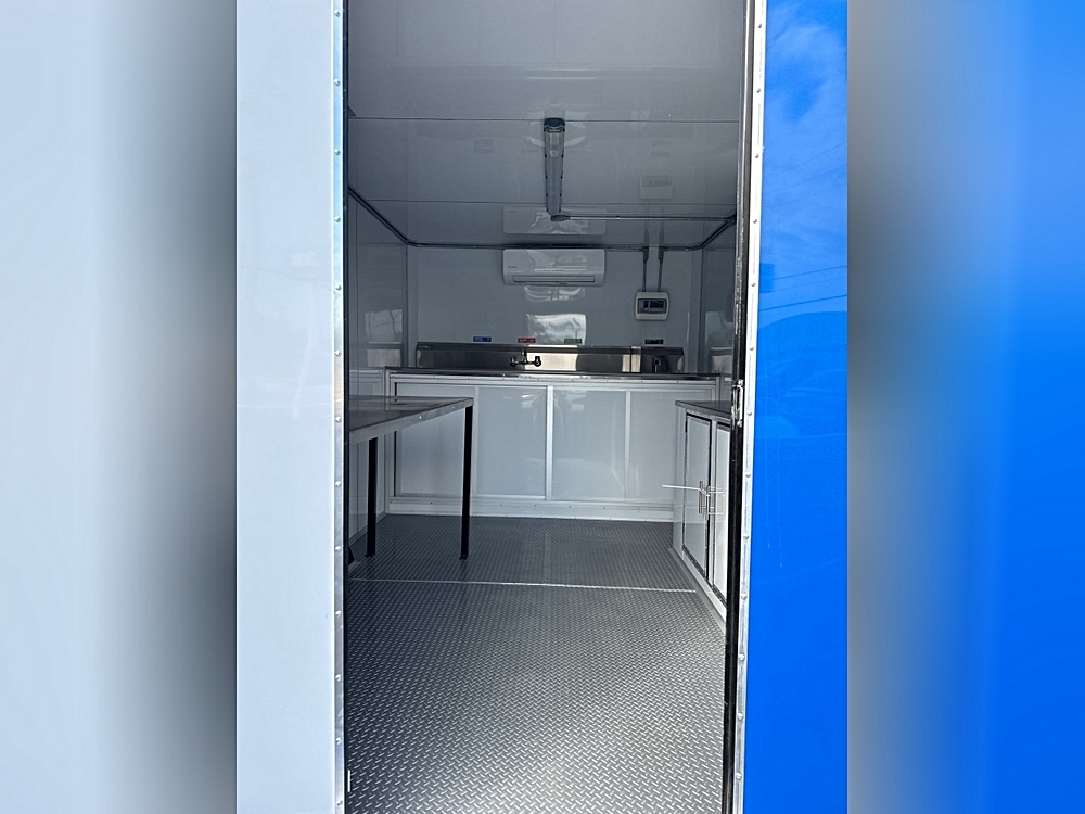 IN STOCK- 8.5x12 Concession Trailer, Snow Cone Ready