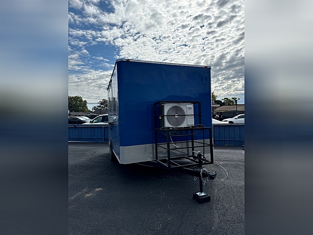 IN STOCK- 8.5x12 Concession Trailer, Snow Cone Ready