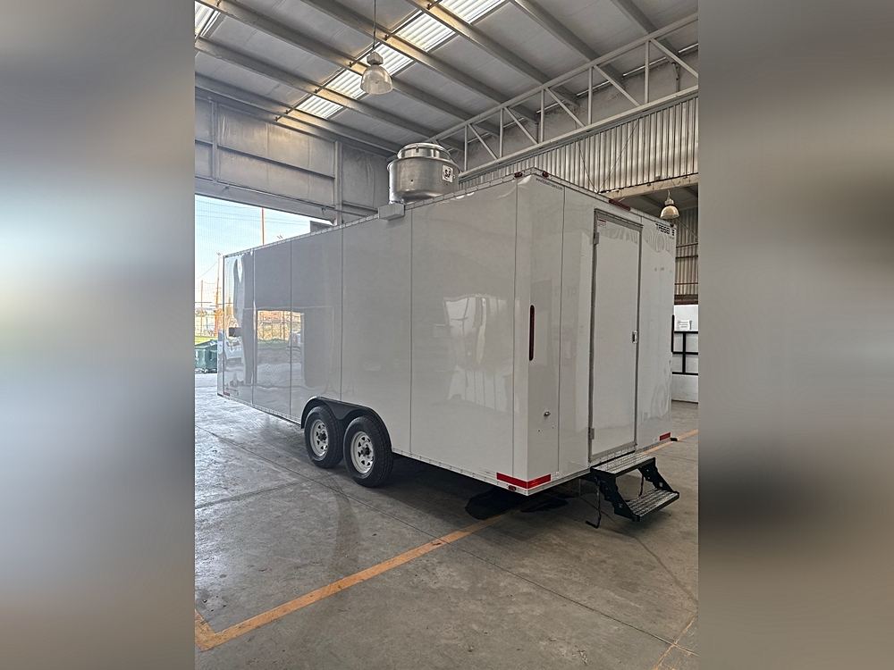IN STOCK - 8.5x20 Food Trailer, EQUIPPED