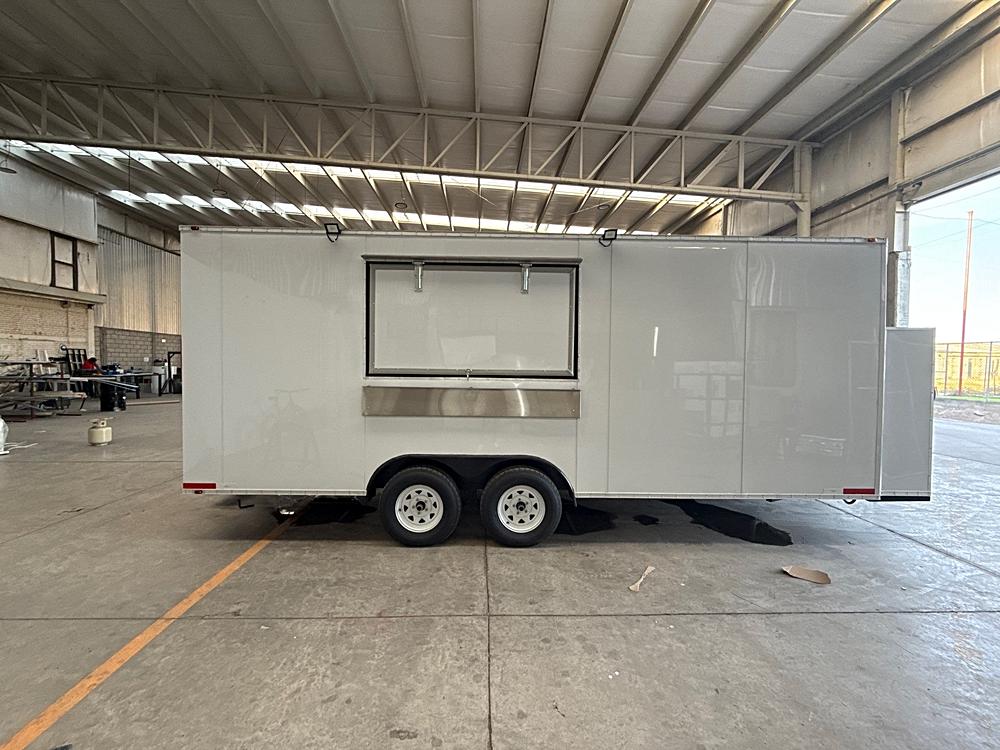 IN STOCK - 8.5x20 Food Trailer, EQUIPPED
