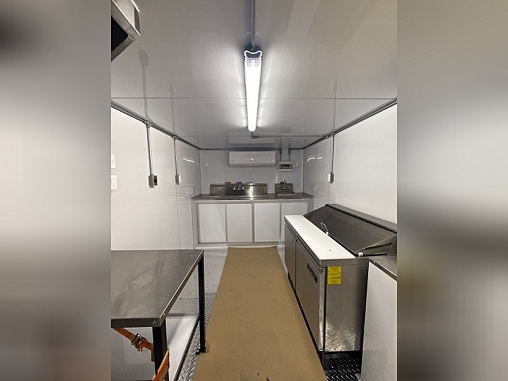 IN STOCK - 8.5x20 Food Trailer, EQUIPPED