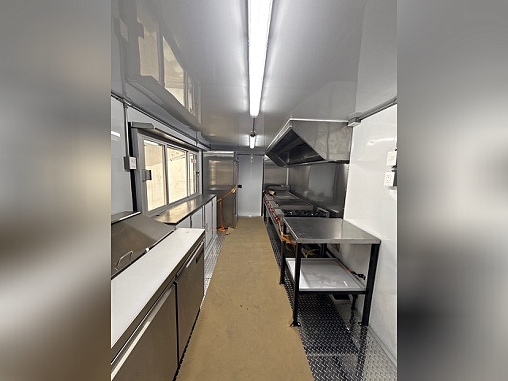 IN STOCK - 8.5x20 Food Trailer, EQUIPPED