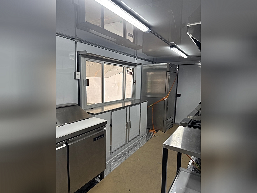 IN STOCK - 8.5x20 Food Trailer, EQUIPPED