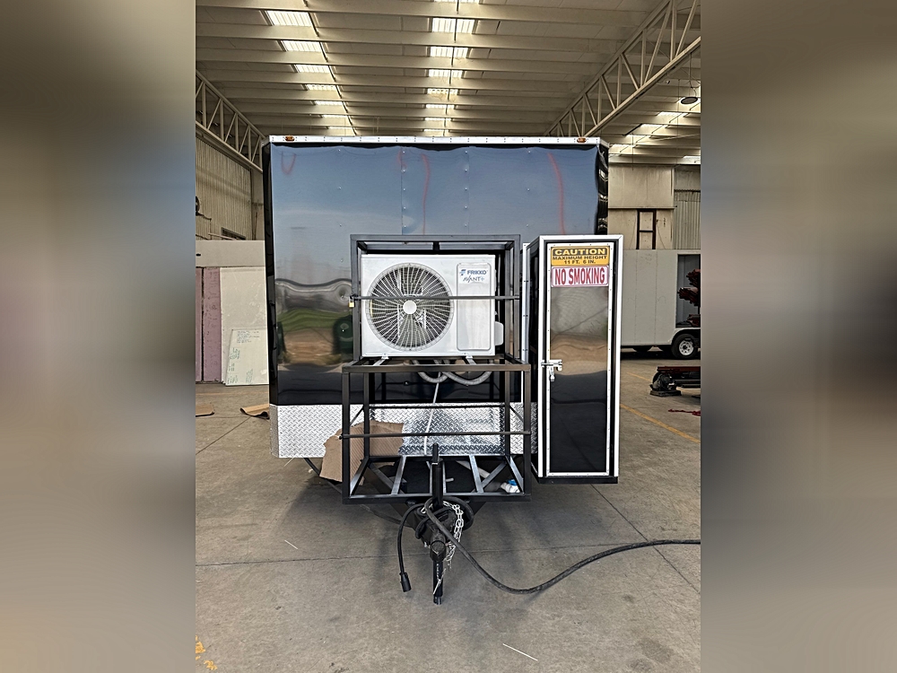 IN STOCK - 8.5x20 Food Trailer, FULLY EQUIPPED PORCH TRAILER