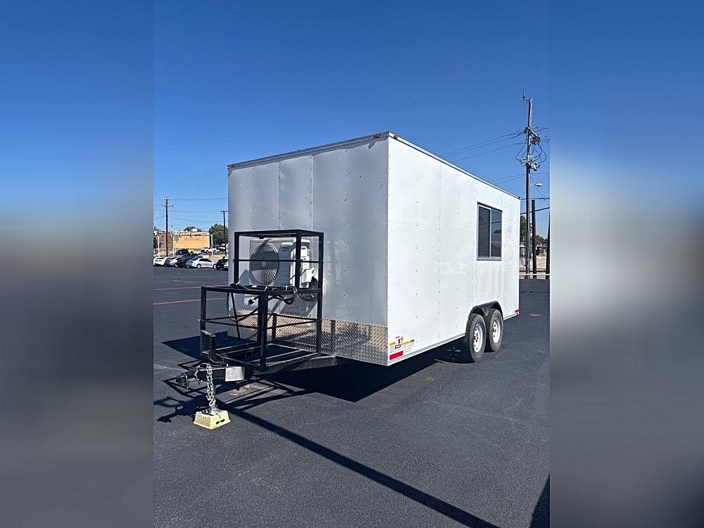 IN STOCK - 8x16 Mobile Office Trailer